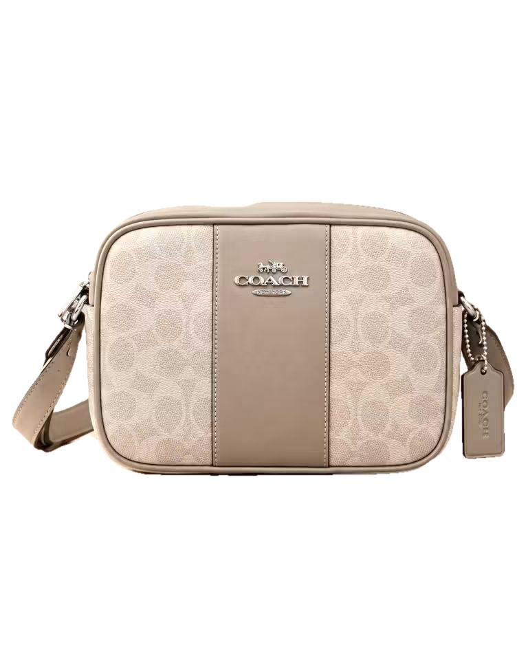 Coach Signature Camera Bag - Chalk and Grey